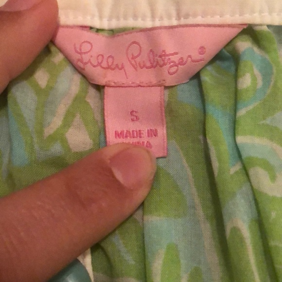 Lilly Pulitzer Printed Tunic, Size S - Picture 3 of 4